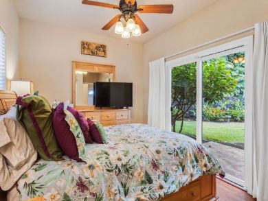 Bedroom with Queen Bed & TV